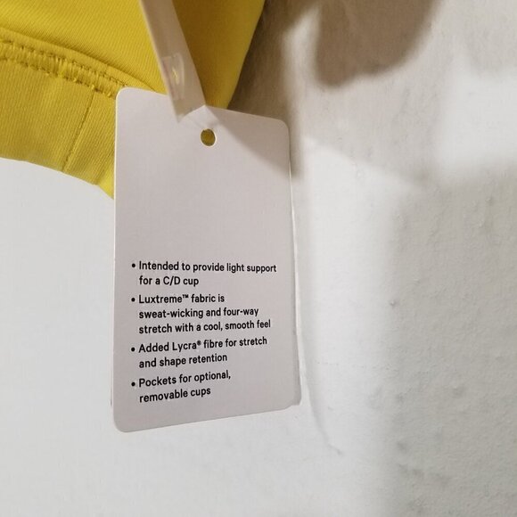 NWT Lululemon Bra Free To Be Serene Soleil Sports Bra Size 8 - Picture 5 of 6